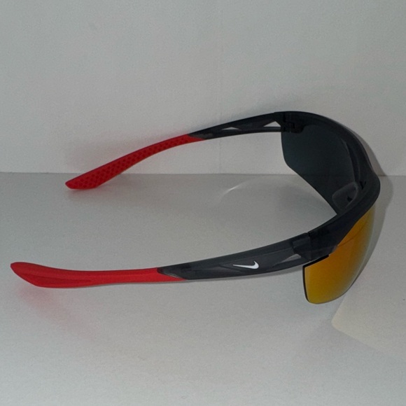 Nike Windtrack M Sunglasses Matte Dark Grey with Red Mirror FV2398-021 - Picture 4 of 6